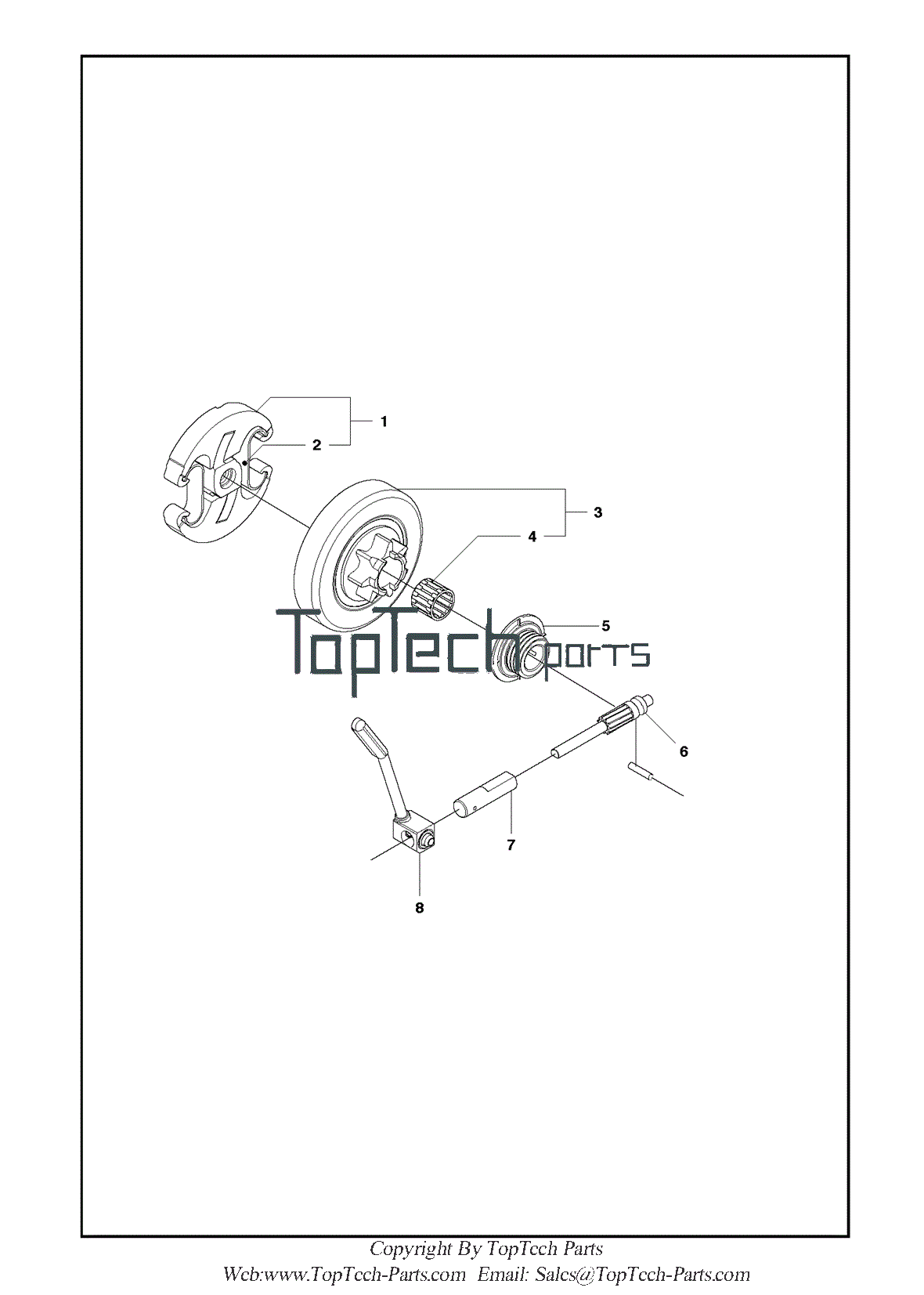 Clutch oil pump assy