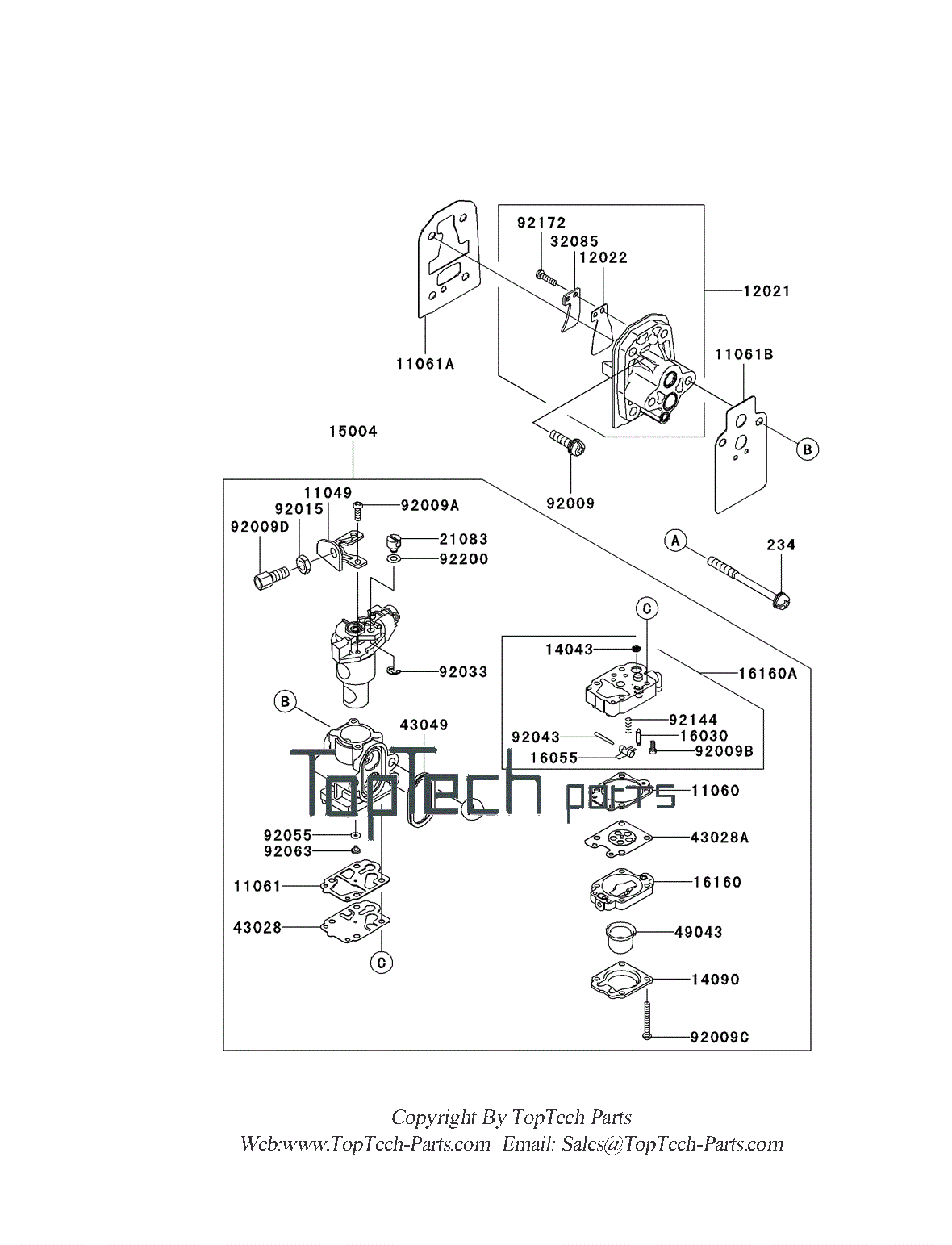Carburetor assy