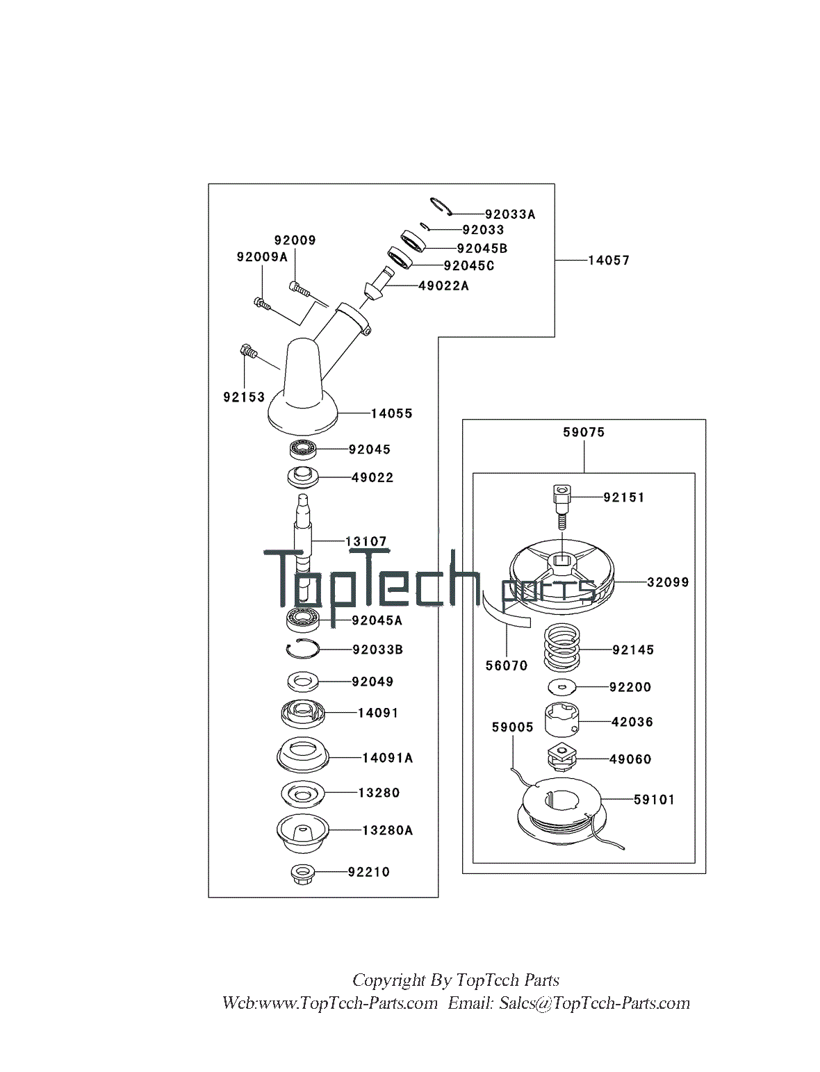 Case cutter assy
