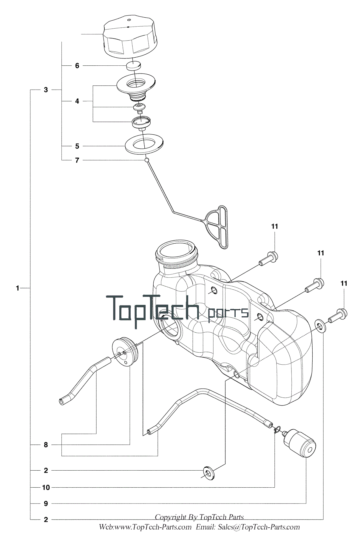 Fuel tank assy